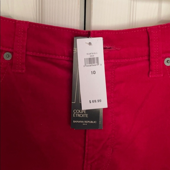 Banana Republic skinny , red pant - Picture 2 of 5